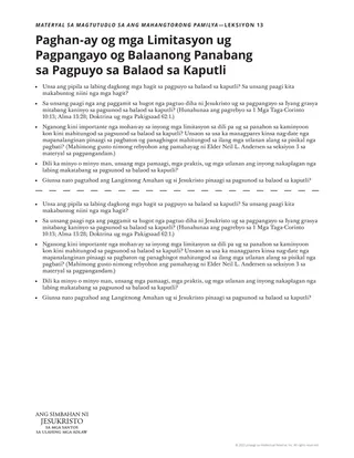 handout sa magtutudlo