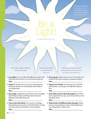 Be a Light!
