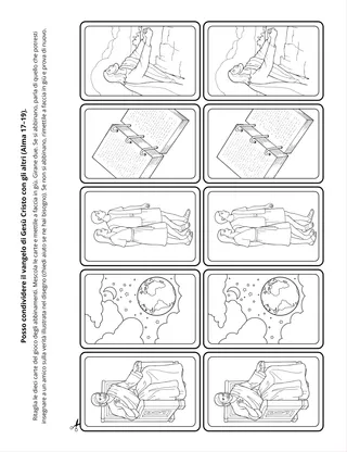 pagina delle attività: Posso condividere il Vangelo con gli altri