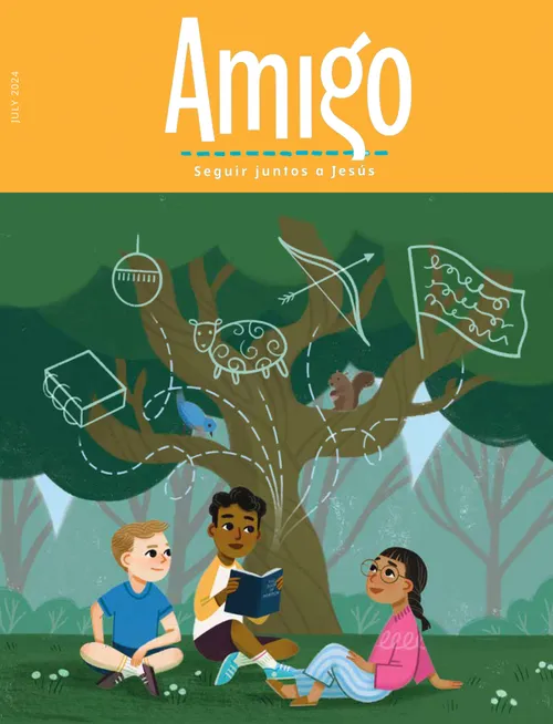 Spanish cover of the Friend magazine