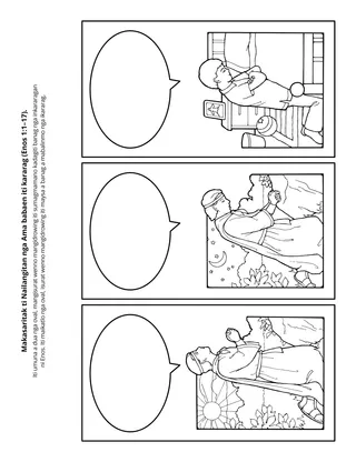 panid ti aktibidad: Makasaritak ti Nailangitan nga Ama babaen iti kararag