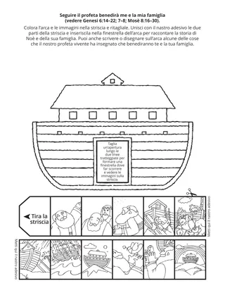 Pagina delle attività della Primaria: Seguire il profeta benedirà me e la mia famiglia