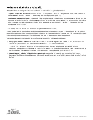 Ko hono Fai ha Ngaahi Fakaafé