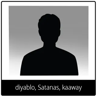 simbolo ng ebanghelyo para sa diyablo, Satanas, kaaway