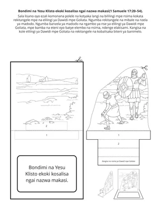 Lokasa ya milulu ya Eteyelo ya bana: Bondimi kati na Yesu Klisto ekoki kosalisa ngai nazwa makasi