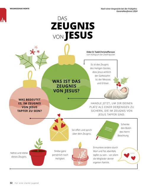 Was ist das Zeugnis von Jesus?