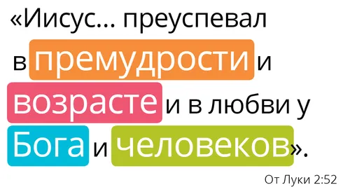 От Луки 2:52