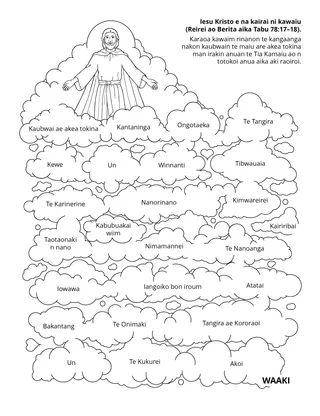 iteraniba ibukin waaki ni kakukurei: Iesu e na kairiirai inanon kawaiu