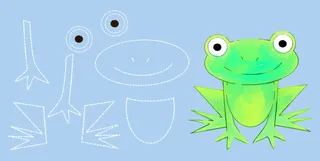 Panel 1: A young Japanese boy (Toshi) is setting origami figures out at a table. They are different colors. There are craft supplies. His dad is helping.Panel 2: The table is done, Toshi is looking at it and Dad is walking toward the door.Panel 3: Toshi and his dad are sitting at the table along with other children. A woman (Sister Morgan) is standing at the head of the table and speaking.Panel 4: Toshi is speaking and holding up an origami bird/boat/illustrator‚Äôs choice. The children are smiling and holding versions of the same origami in different colors.Panel 5: The children are divided into two groups at each end of the table. Each group is around a paper where they are drawing a frog together. Toshi is in a group, but he is watching and smiling. Panel 6: Toshi is standing and stacking paper to make a tower. Two children are standing next to him ready to hand him another piece of paperPanel 7: Still at the table, they are eating ice cream. There are many different kinds of candy and toppings.Panel 8: Toshi and his dad are standing at the front door seeing the kids out. A few are walking out, smiling. One is talking to Toshi and his dad.Panel 9: Toshi is speaking, Dad is smiling.Activity Spot: Draw a frog illustration on the bottom right page, include dotted lines of pieces of the frog to show kids sections to draw.