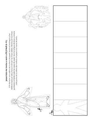 Hoja de actividades: Jesús me invita a venir a Él