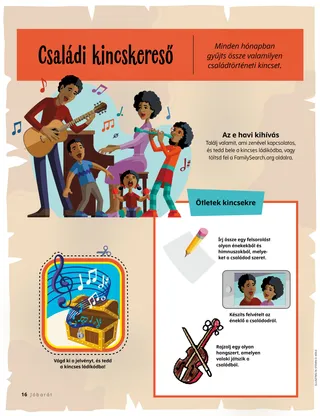 Page from the February 2022 Friend Magazine.