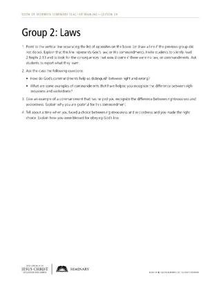 handout, group 2: laws