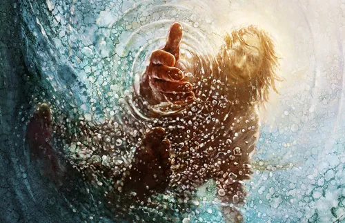 the Savior’s rescuing hand