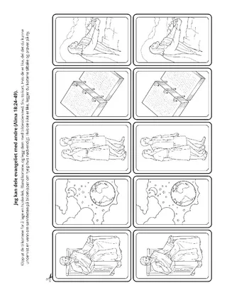 aktivitetsside: Jeg kan dele evangeliet med andre