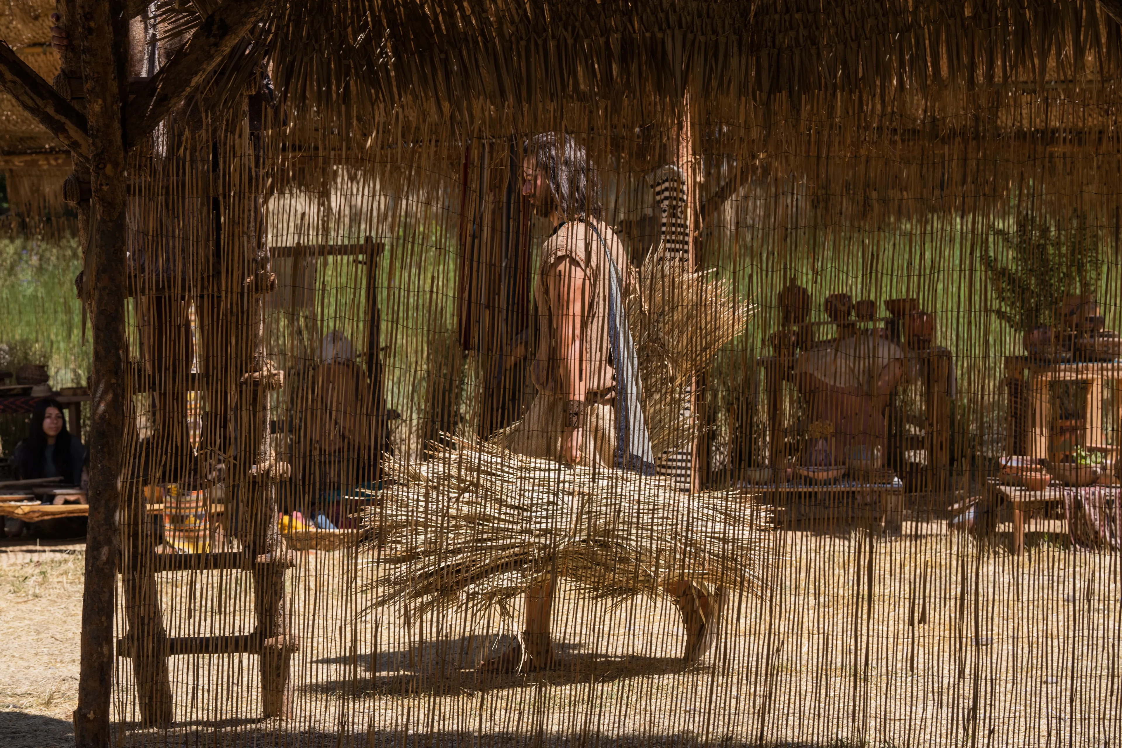 Alma labors exceedingly in the Land of Helam, building buildings and tilling the ground.