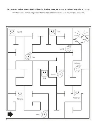 ʼapi ʼohiparaʼa: tē tauturu nei te Vārua Maitaʼi iāʼu ’ia ʼite i te here