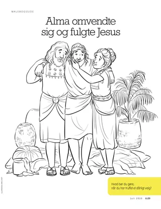 Alma Repented and Followed Jesus