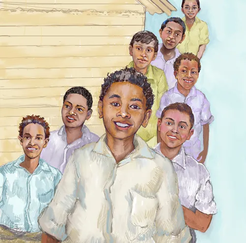 A group of Tongan Young Men