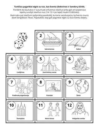 Užduočių puslapis vaikams