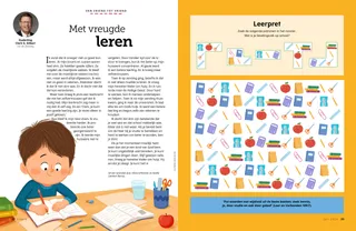 Pdf met schoolspullen in rooster