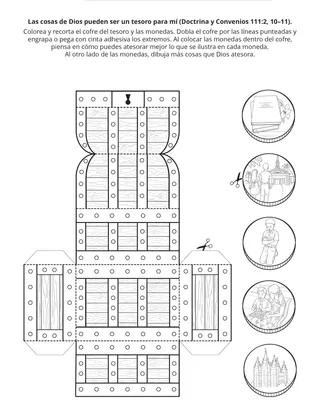 Hoja de actividades: Puedo atesorar las cosas del Señor