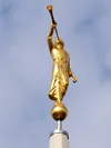 Angel Moroni statue