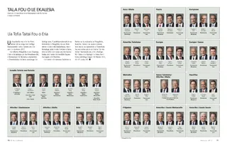 Area Presidency chart