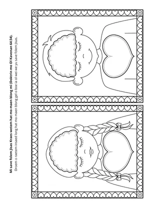 aktiviti pej blong ol pikinini