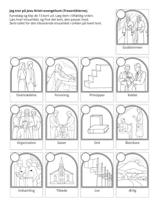 aktivitetsside: Trosartiklerne