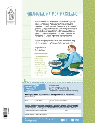 liham sa mga magulang