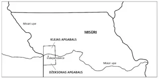 karte, Misūri štats