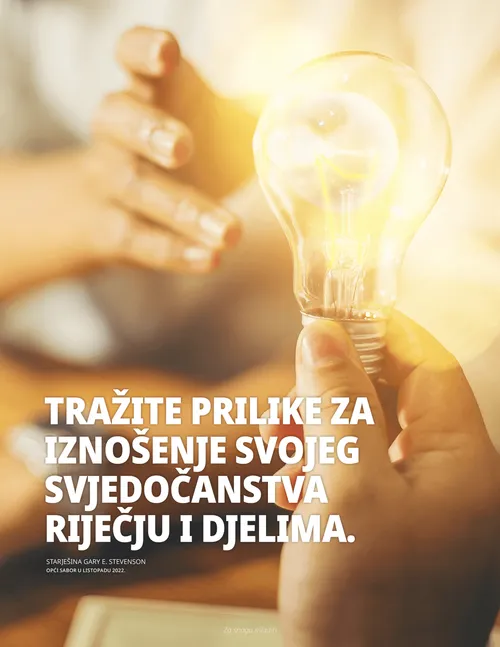 Citat na plakatu Stevenson