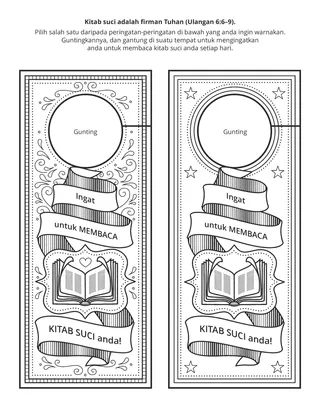 halaman aktiviti: Tulisan suci adalah firman Tuhan