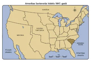 karte, Ziemeļamerika