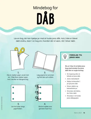 aktivitet om at lave en bog