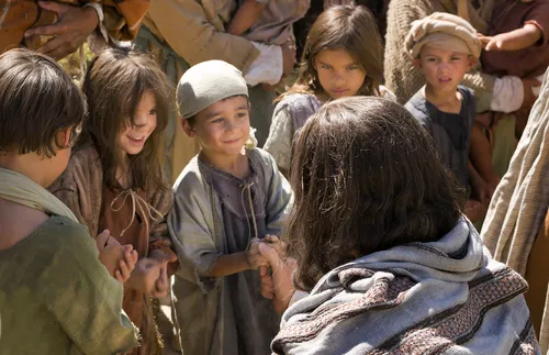 Savior with children