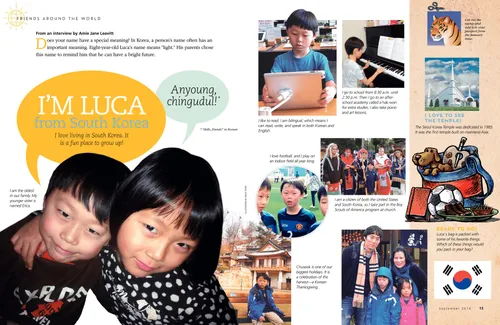 Luca from South Korea