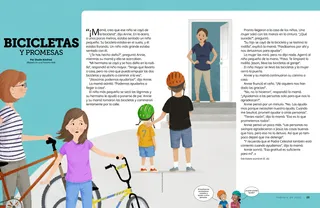 Page from the February 2022 Friend Magazine.