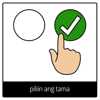 simbolo ng ebanghelyo para sa piliin ang tama