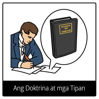 simbolo ng ebanghelyo para sa Doktrina at mga Tipan