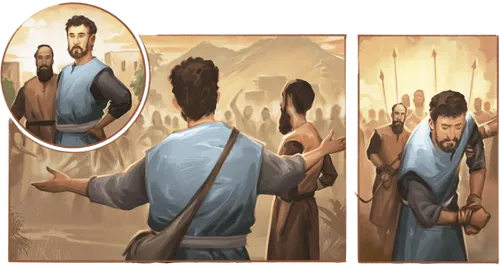 Alma and Amulek preaching