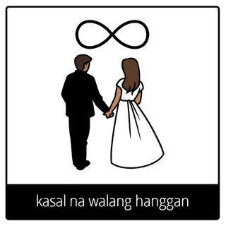 simbolo ng ebanghelyo para sa kasal na walang hanggan