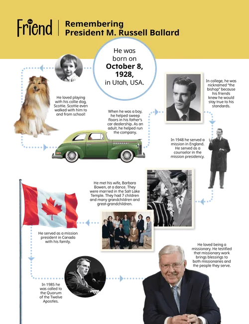 給兒童的有關培勒會長的文章