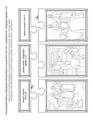 stran z dejavnostjo za otroke