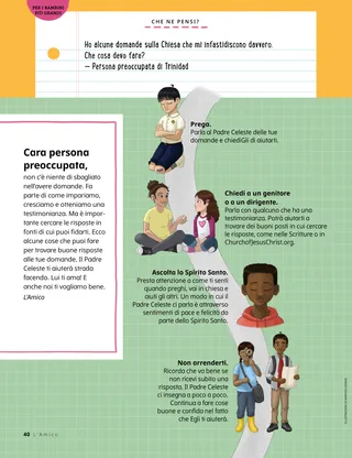 Page from the June 2022 Friend Magazine.