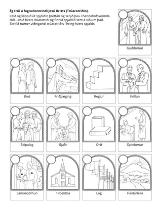 verkefnasíða fyrir börn