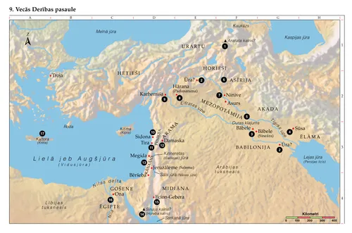 Bībeles karte nr. 9