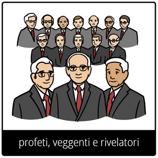 Simbolo del Vangelo “profeti, veggenti e rivelatori”