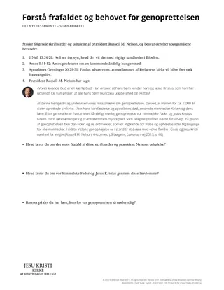 New Testament Seminary Teacher Manaul - 2023