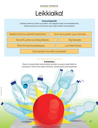 bowling with plastic bottles